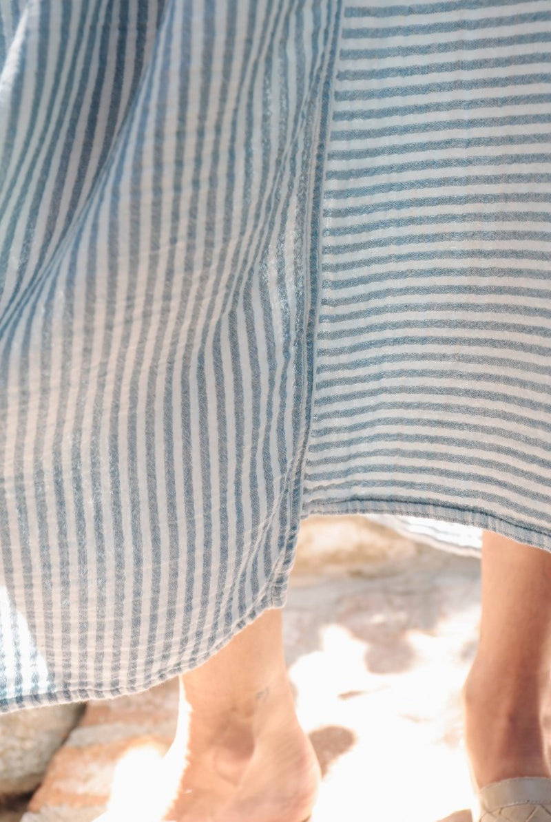 Rüya Tunic - Ocean Blue - DLERUYAOBLUXXS - OddBird Co.