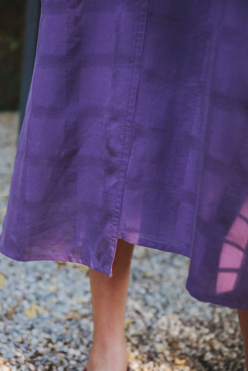 Rüya Tunic - Plum - DLERUYAPLUMXXS - OddBird Co.