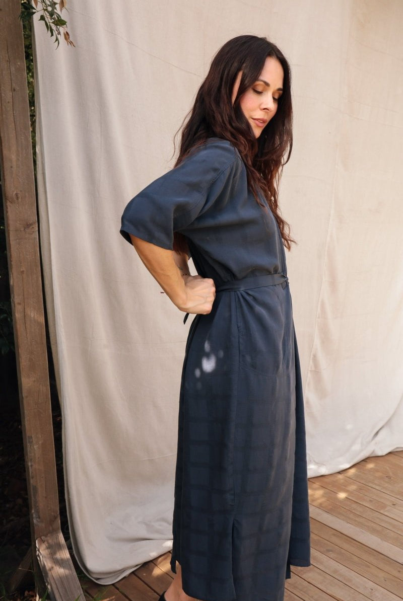 Rüya Tunic - Indigo - DLERUYAINDIXXS - OddBird Co.