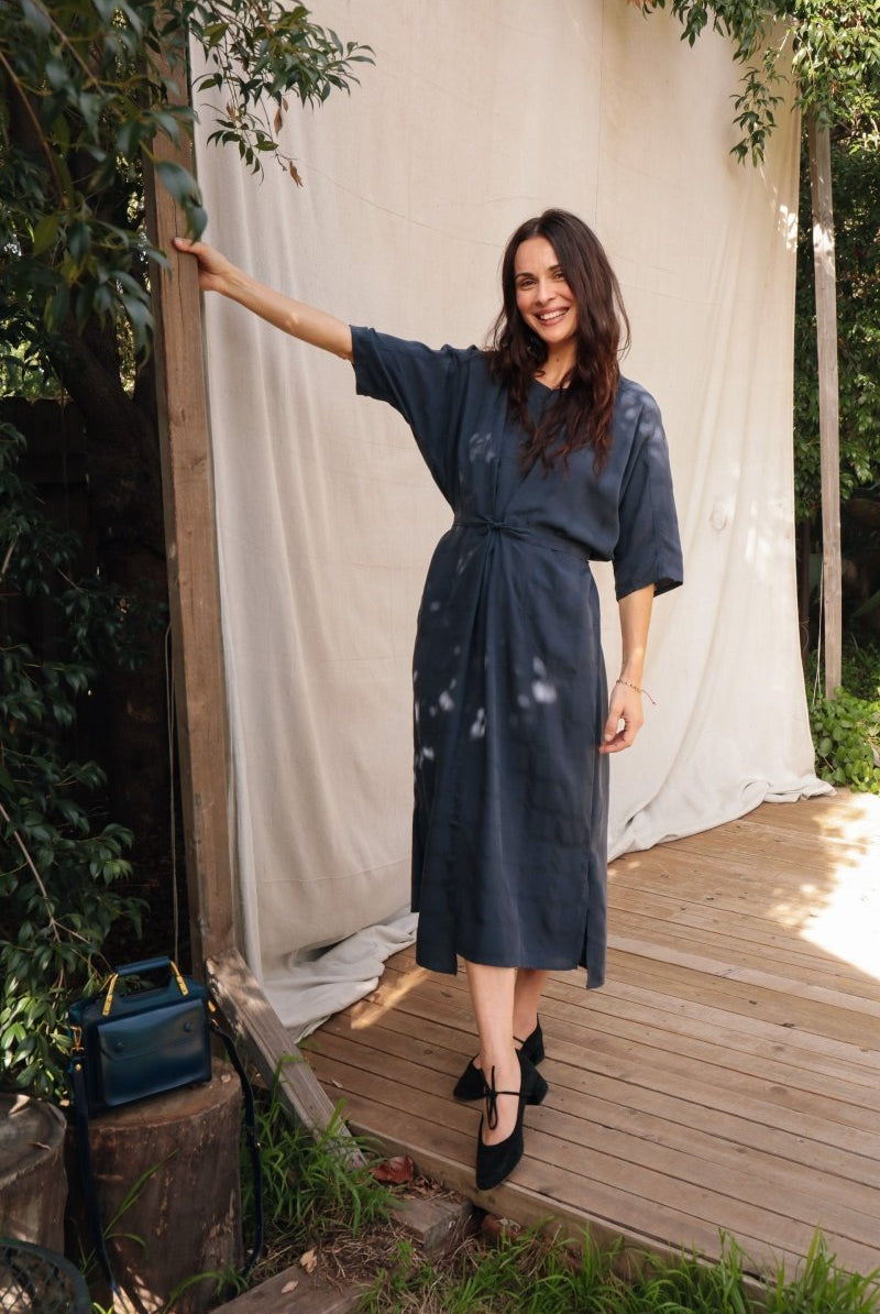 Rüya Tunic - Indigo - DLERUYAINDIXXS - OddBird Co.