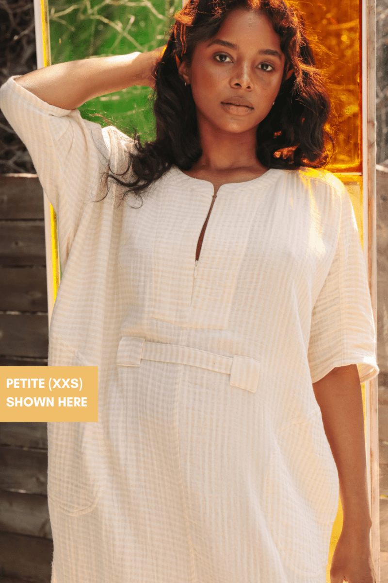 OddBird Loungewear Rüya Tunic - Ivory