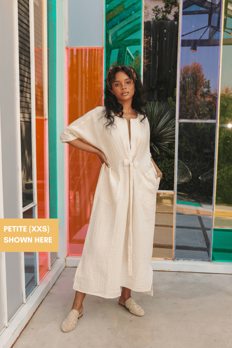 OddBird Loungewear Rüya Tunic - Ivory