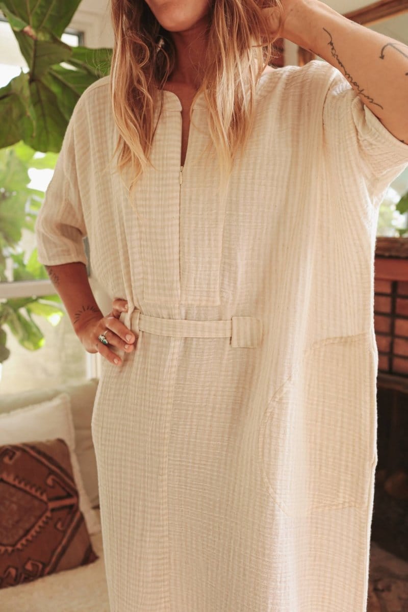 OddBird Loungewear Rüya Tunic - Ivory