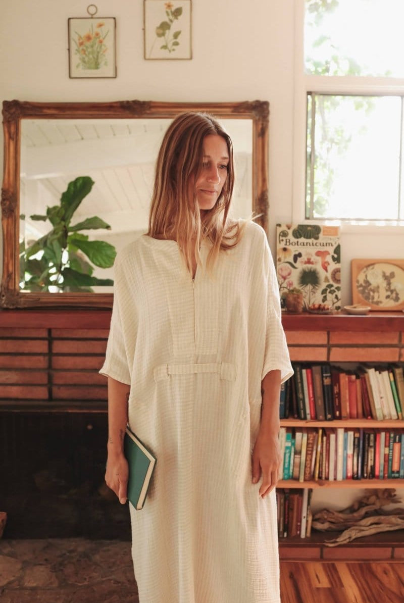 OddBird Loungewear Rüya Tunic - Ivory