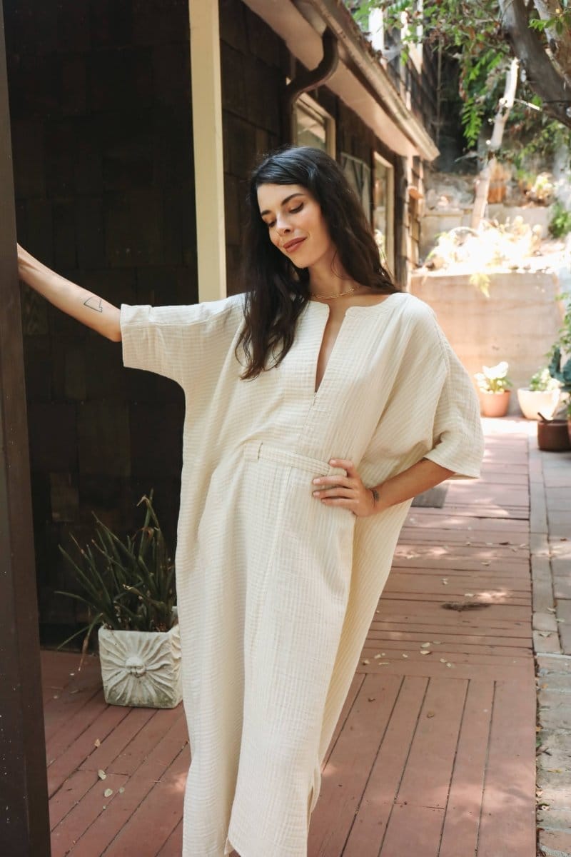 OddBird Loungewear Rüya Tunic - Ivory