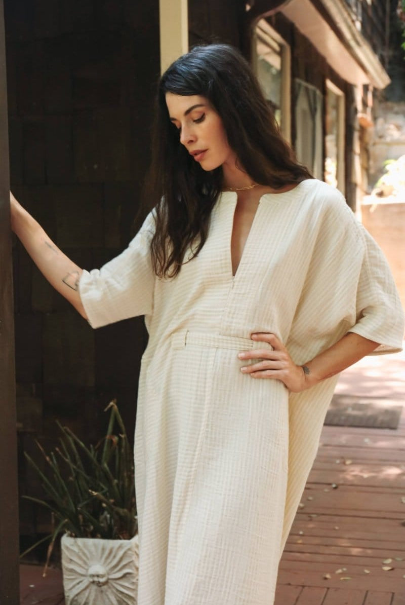 OddBird Loungewear P/XXS Rüya Tunic - Ivory