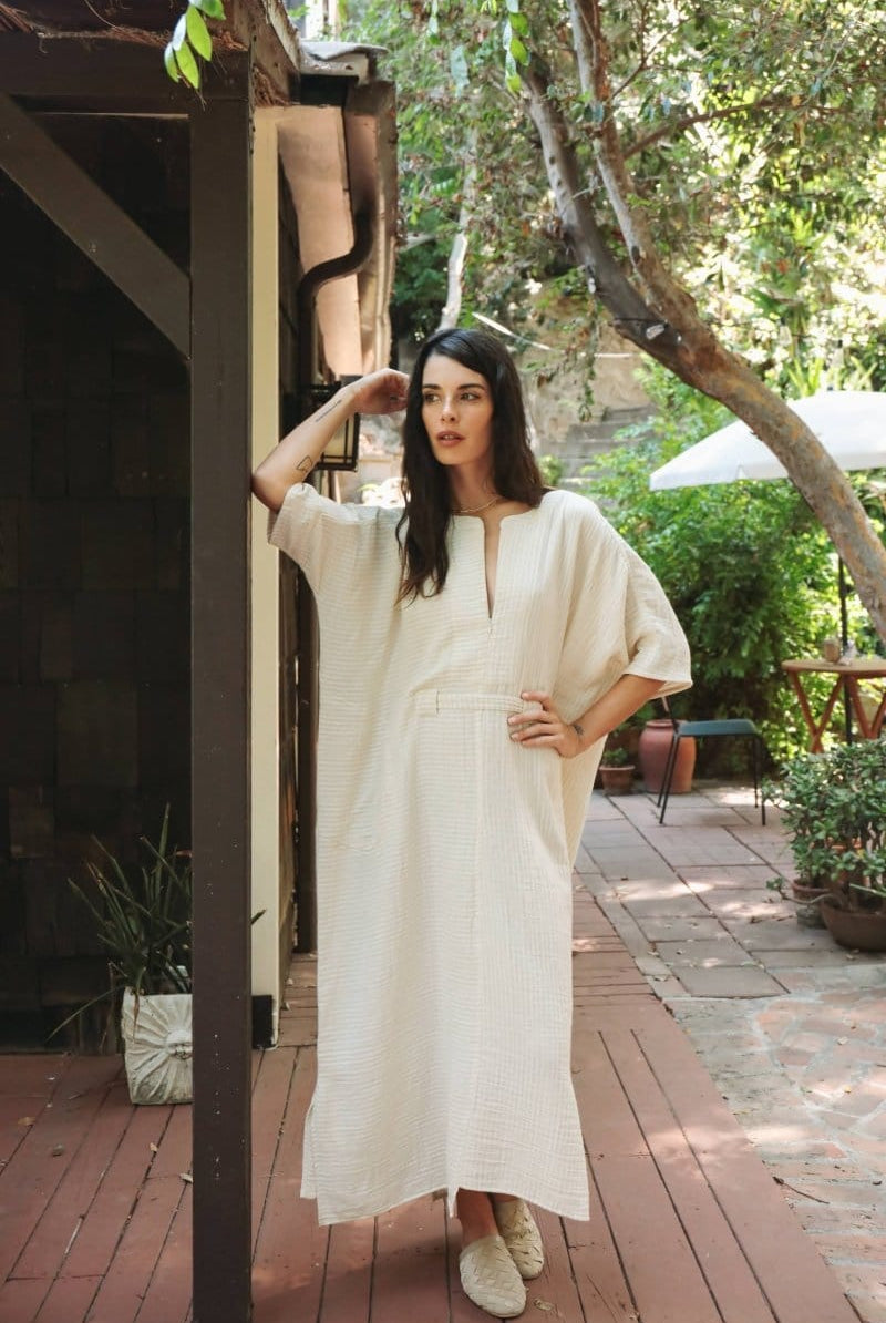OddBird Loungewear Rüya Tunic - Ivory