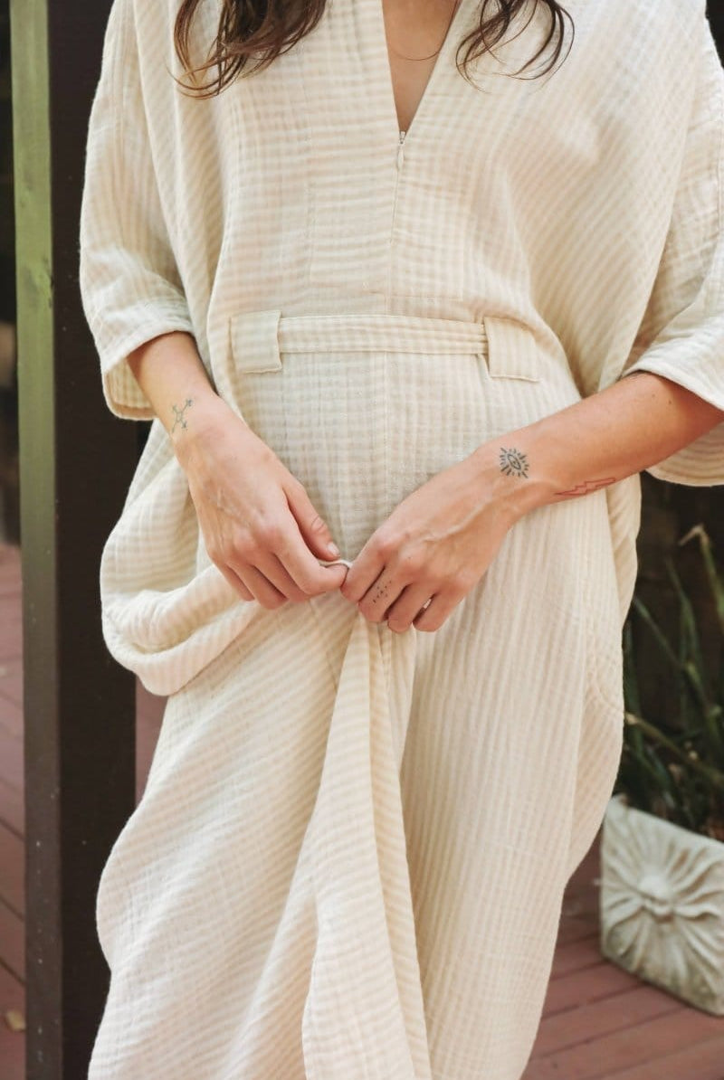 OddBird Loungewear Rüya Tunic - Ivory