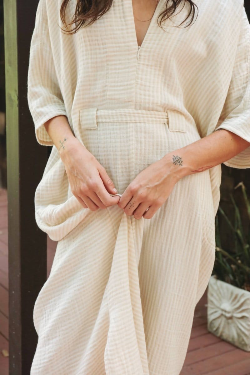 OddBird Loungewear Rüya Tunic - Ivory