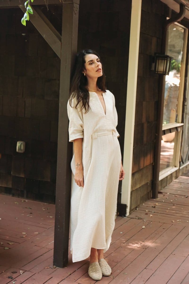 OddBird Loungewear Rüya Tunic - Ivory