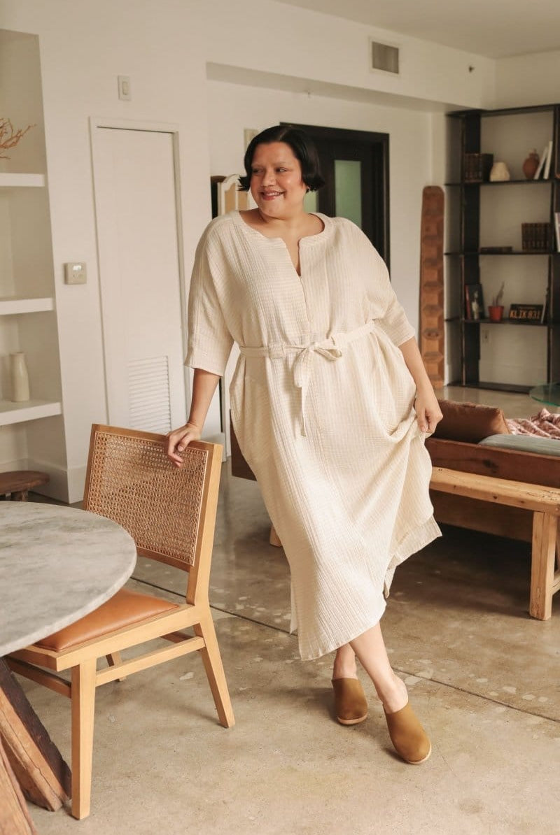 OddBird Loungewear Rüya Tunic - Ivory