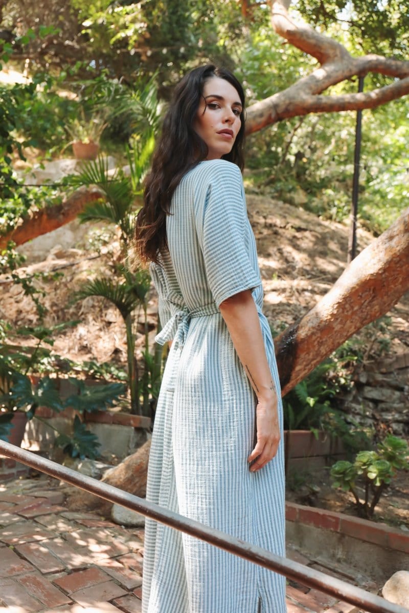 OddBird Loungewear Rüya Tunic - Ocean Blue