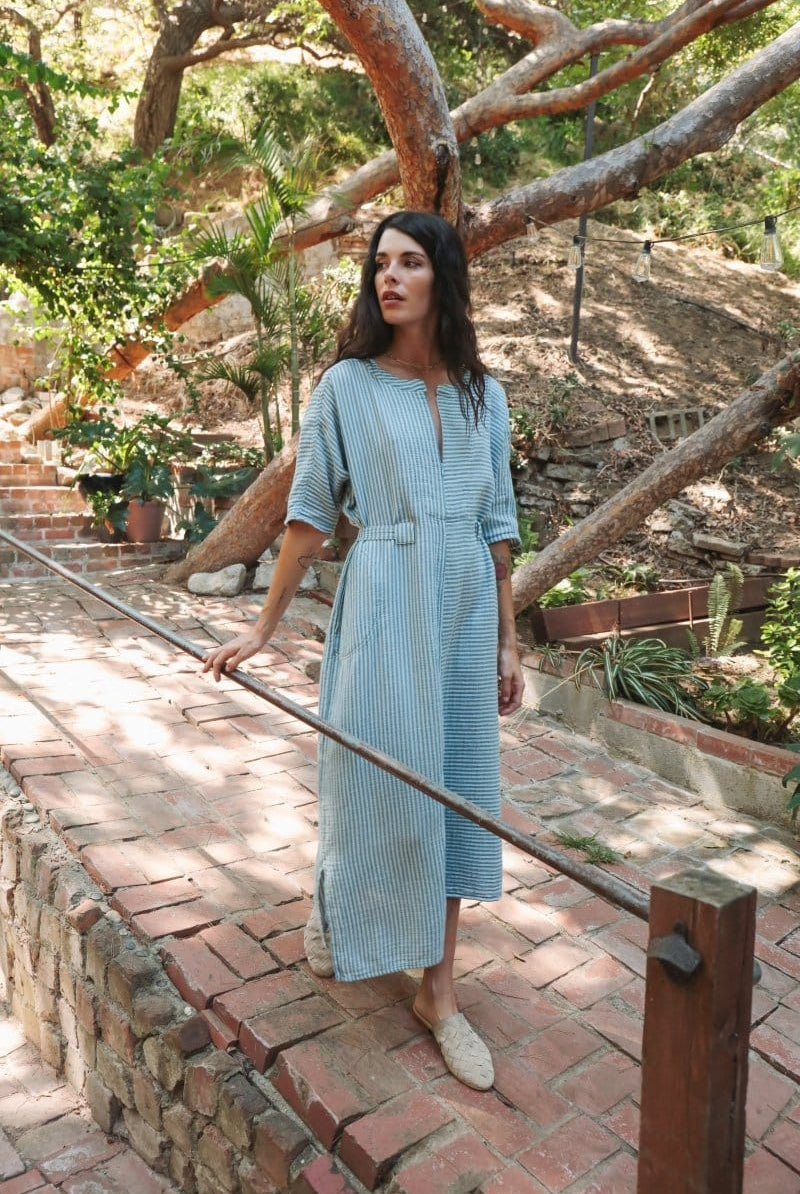 OddBird Loungewear Rüya Tunic - Ocean Blue