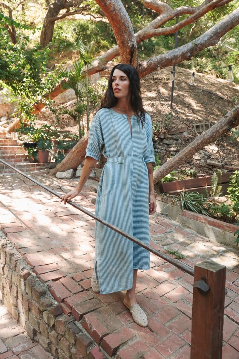 OddBird Loungewear Rüya Tunic - Ocean Blue