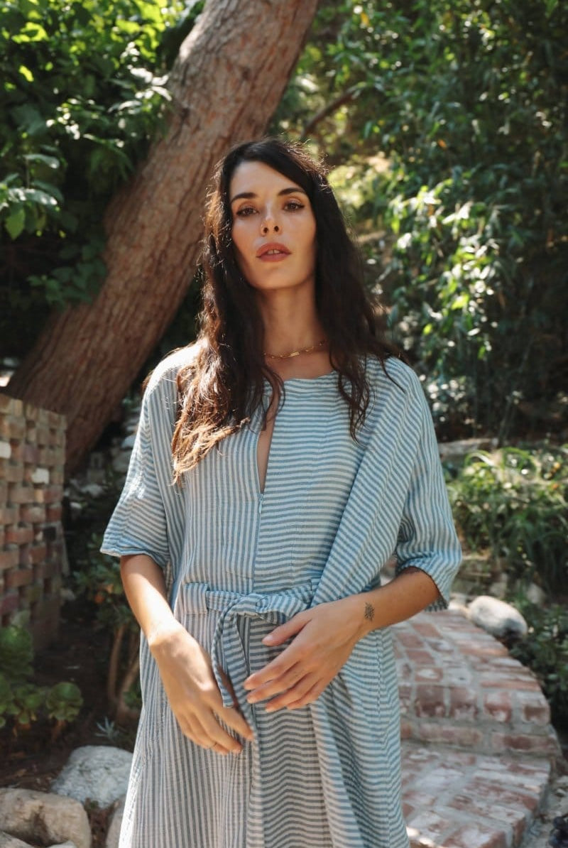 OddBird Loungewear Rüya Tunic - Ocean Blue