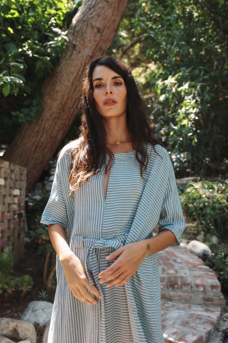 OddBird Loungewear Rüya Tunic - Ocean Blue