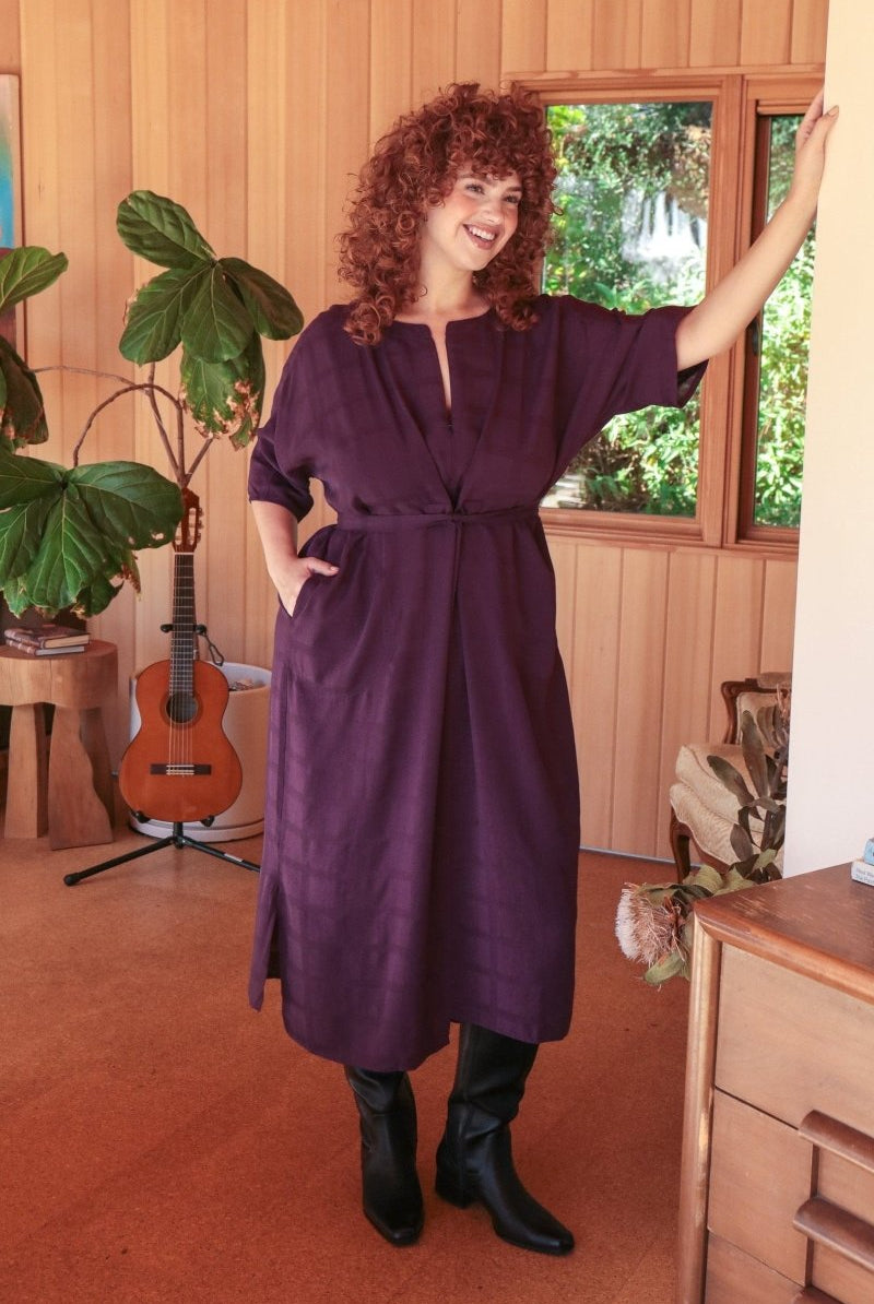 Rüya Tunic - Plum - - OddBird Co.