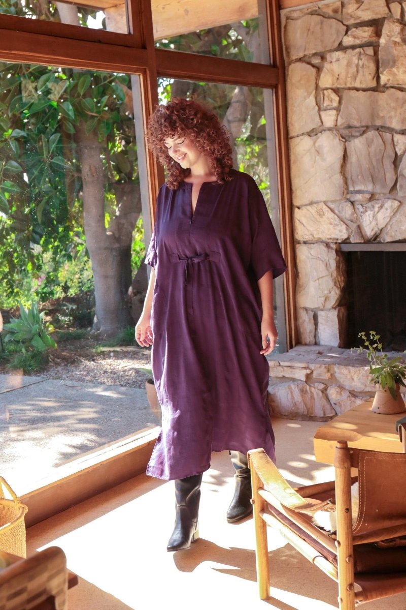 Rüya Tunic - Plum - - OddBird Co.