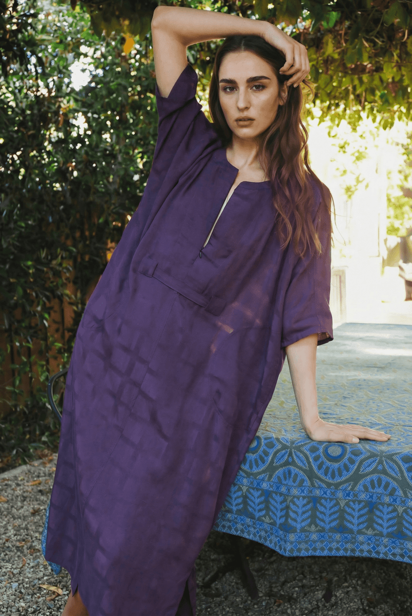 Rüya Tunic - Plum - - OddBird Co.