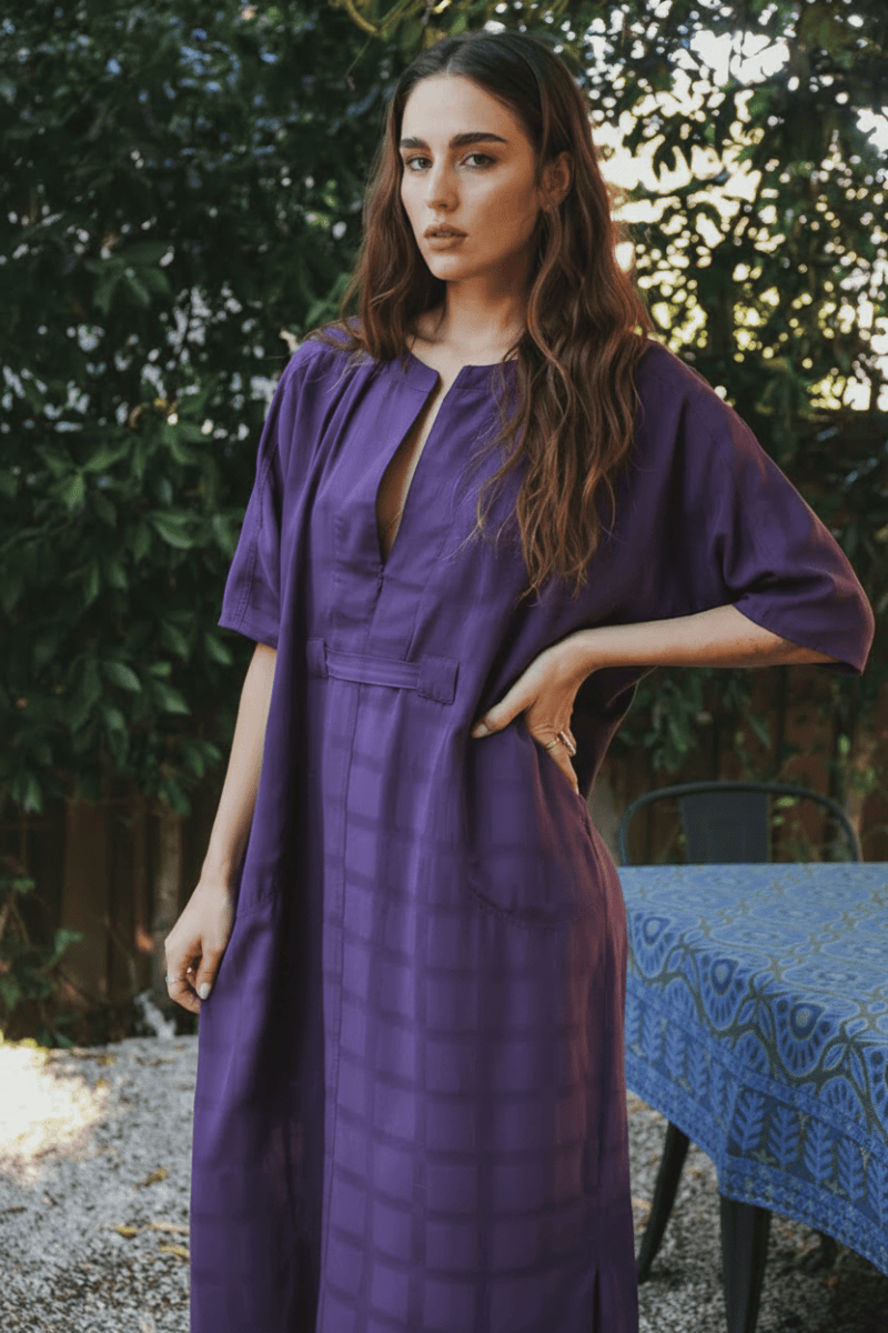 Rüya Tunic - Plum - - OddBird Co.