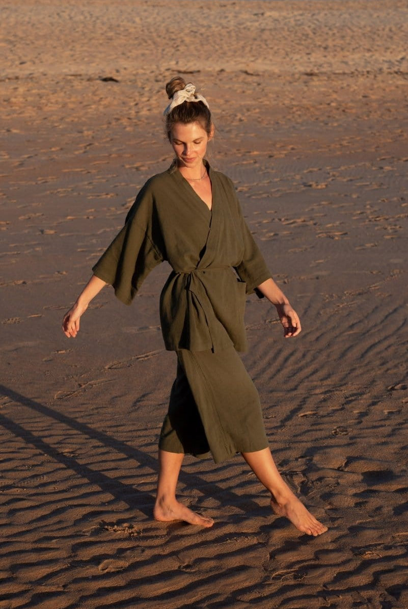 OddBird Loungewear XS Şile Cloth Two-piece Loungewear Set