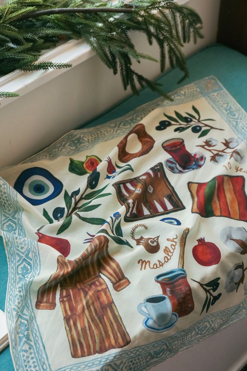 Silk Scarf - 10th Anniversary Edition - - OddBird Co.