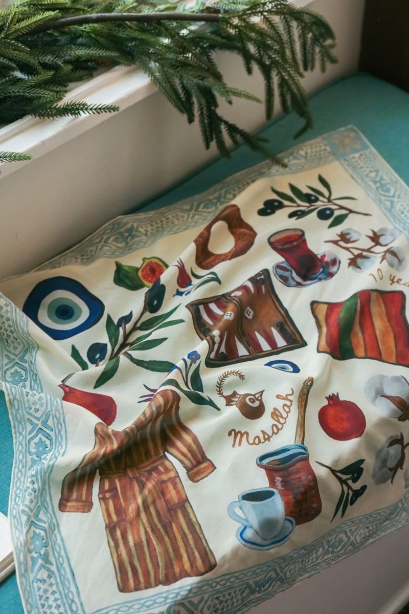 OddBird scarf Silk Scarf - 10th Anniversary Edition