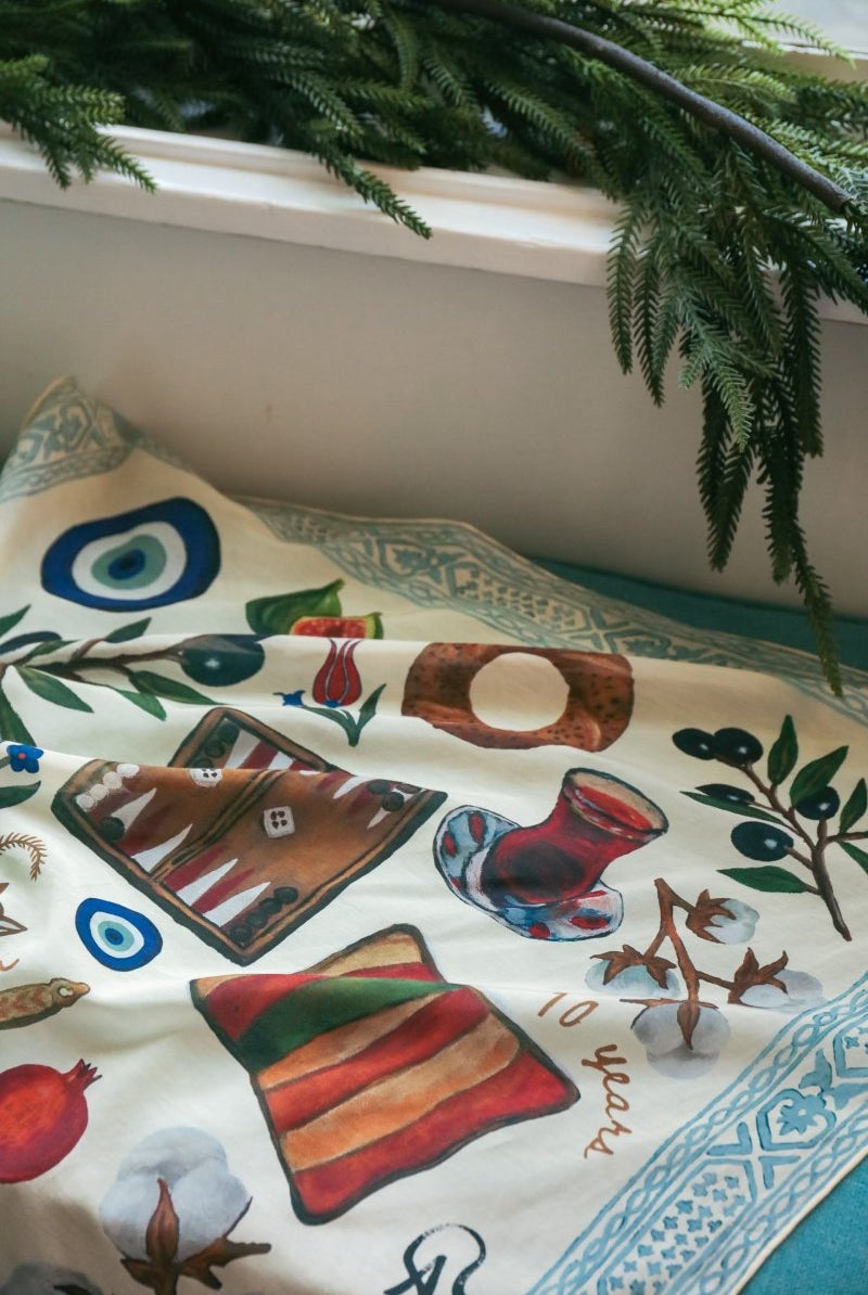 Silk Scarf - 10th Anniversary Edition - - OddBird Co.