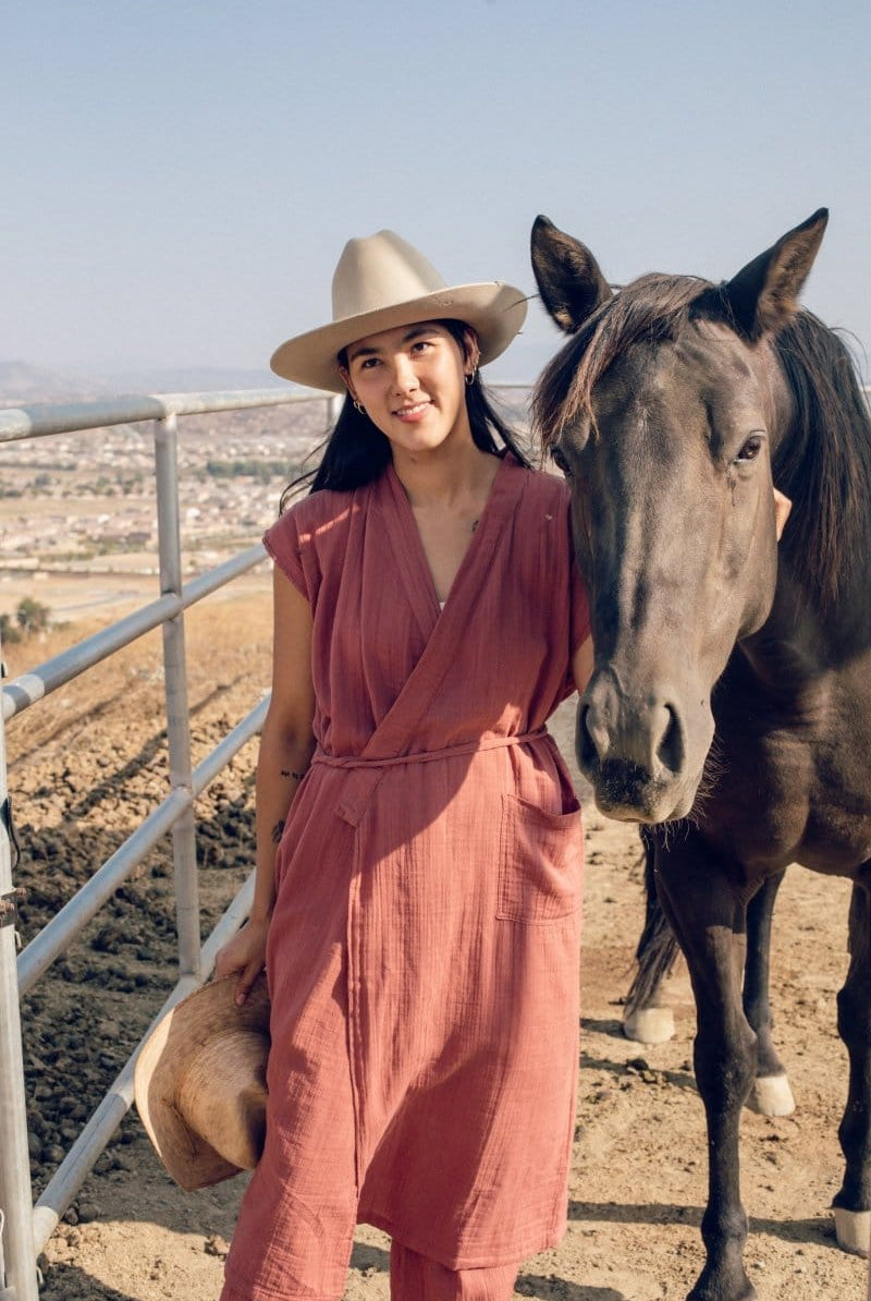 OddBird Dress The Aydin 'House' Dress - Canyon Rose