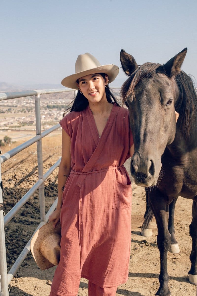 The Aydin 'House' Dress - LCAYDCRXS - OddBird Co.