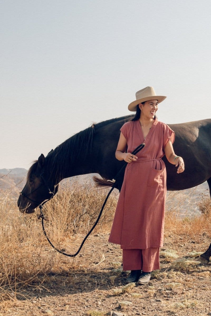 OddBird Dress The Aydin 'House' Dress - Canyon Rose