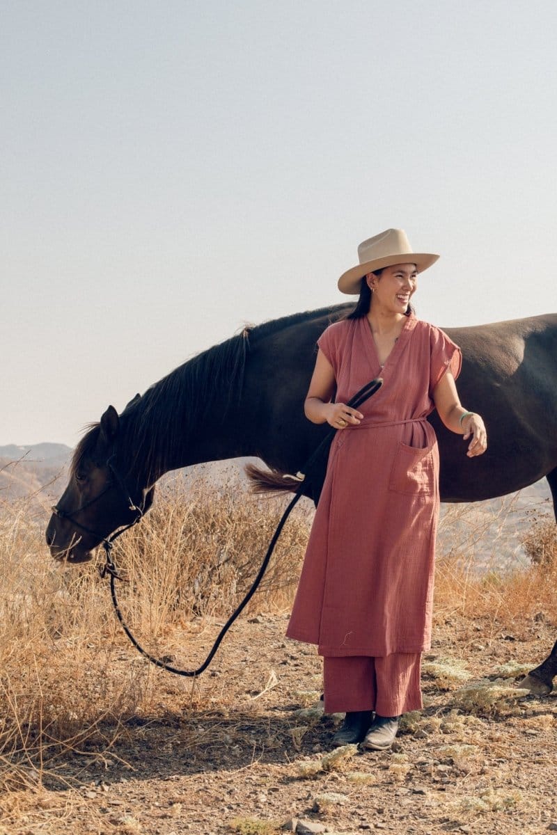 The Aydin 'House' Dress - LCAYDCRXS - OddBird Co.