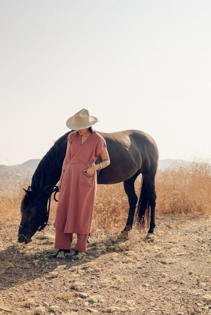 OddBird Dress The Aydin 'House' Dress - Canyon Rose