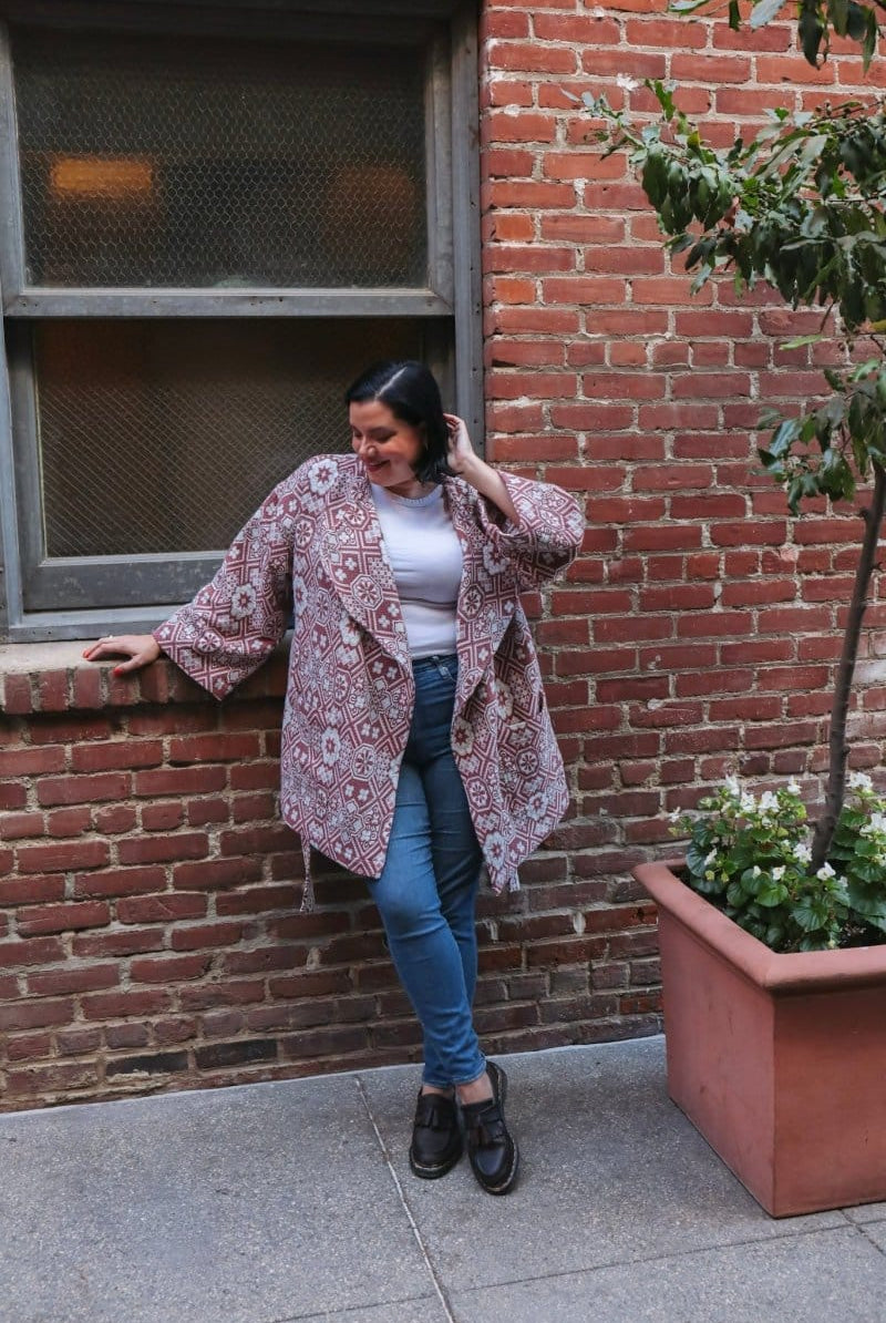 OddBird Loungewear The Mosaic Coat- MADE TO ORDER