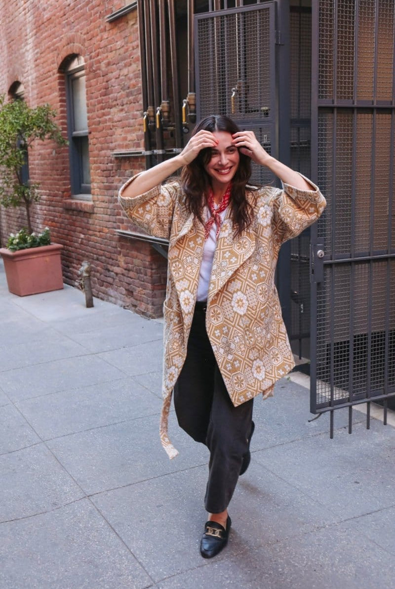 OddBird Loungewear The Mosaic Coat- MADE TO ORDER