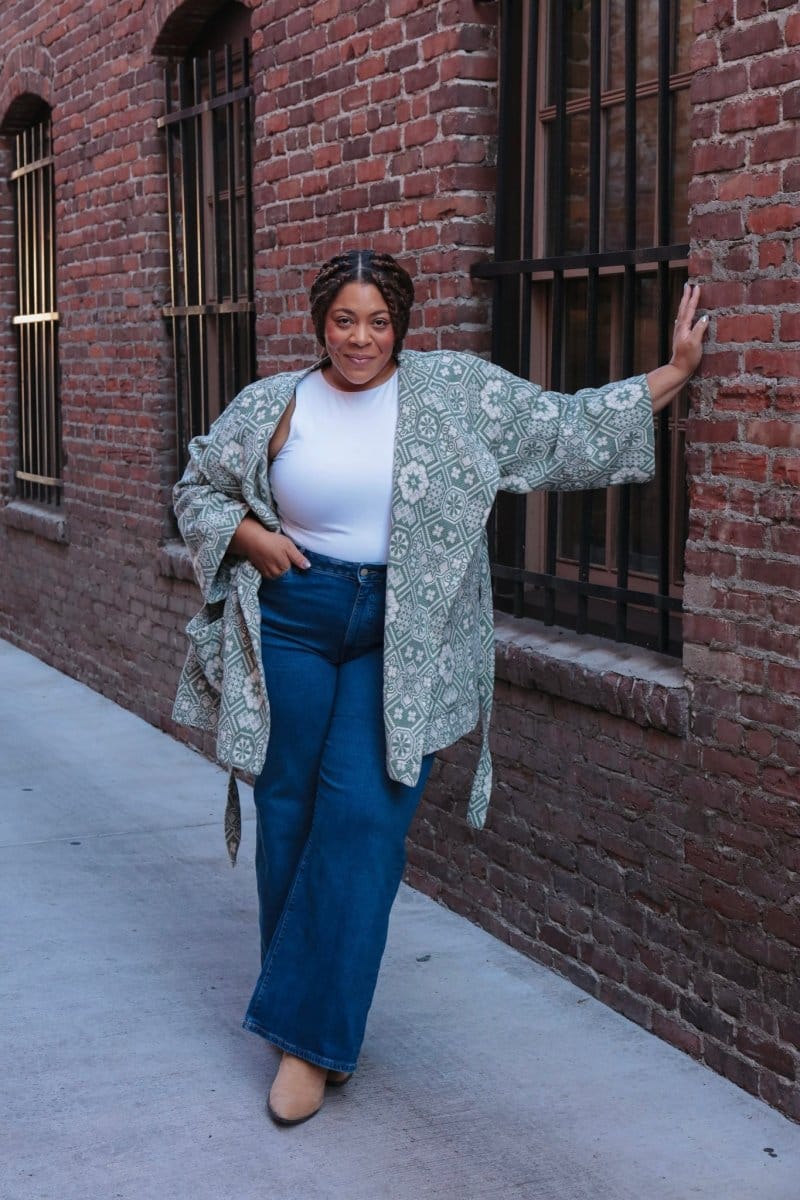 OddBird Loungewear The Mosaic Coat- READY-TO-SHIP (Copy)