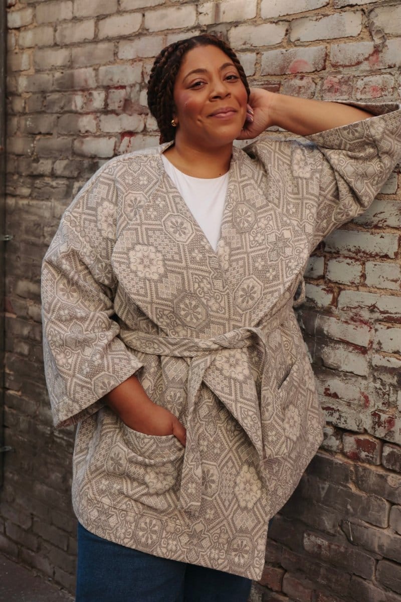 The Mosaic Coat - READY - TO - SHIP - OddBird Co.