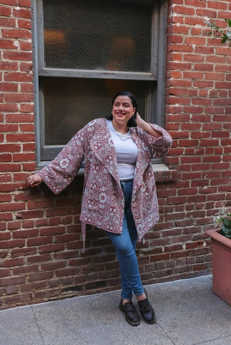 OddBird Loungewear The Mosaic Coat- MADE TO ORDER
