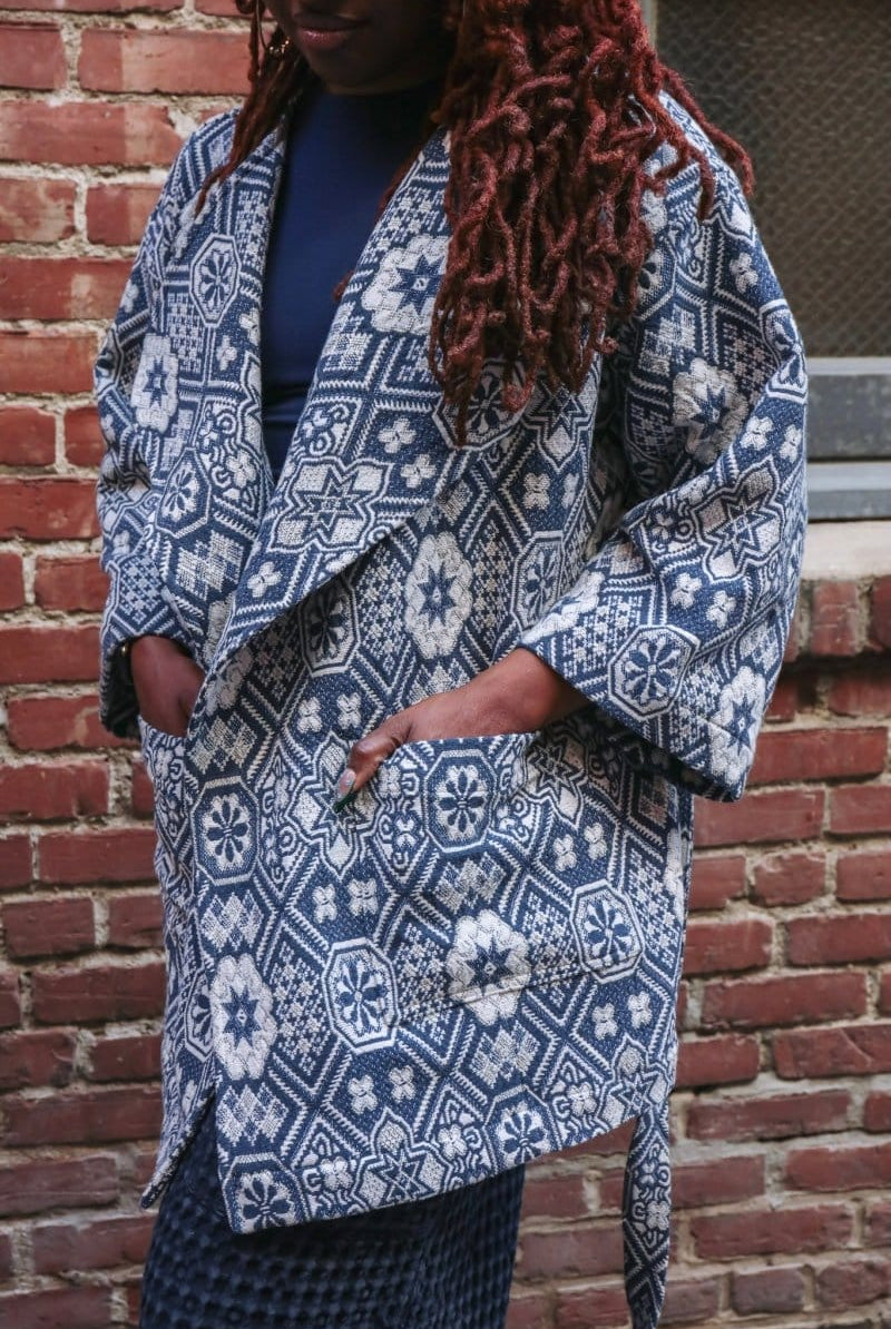 OddBird Loungewear The Mosaic Coat- MADE TO ORDER