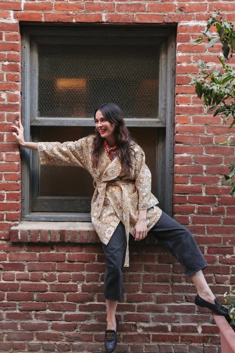 OddBird Loungewear The Mosaic Coat- MADE TO ORDER