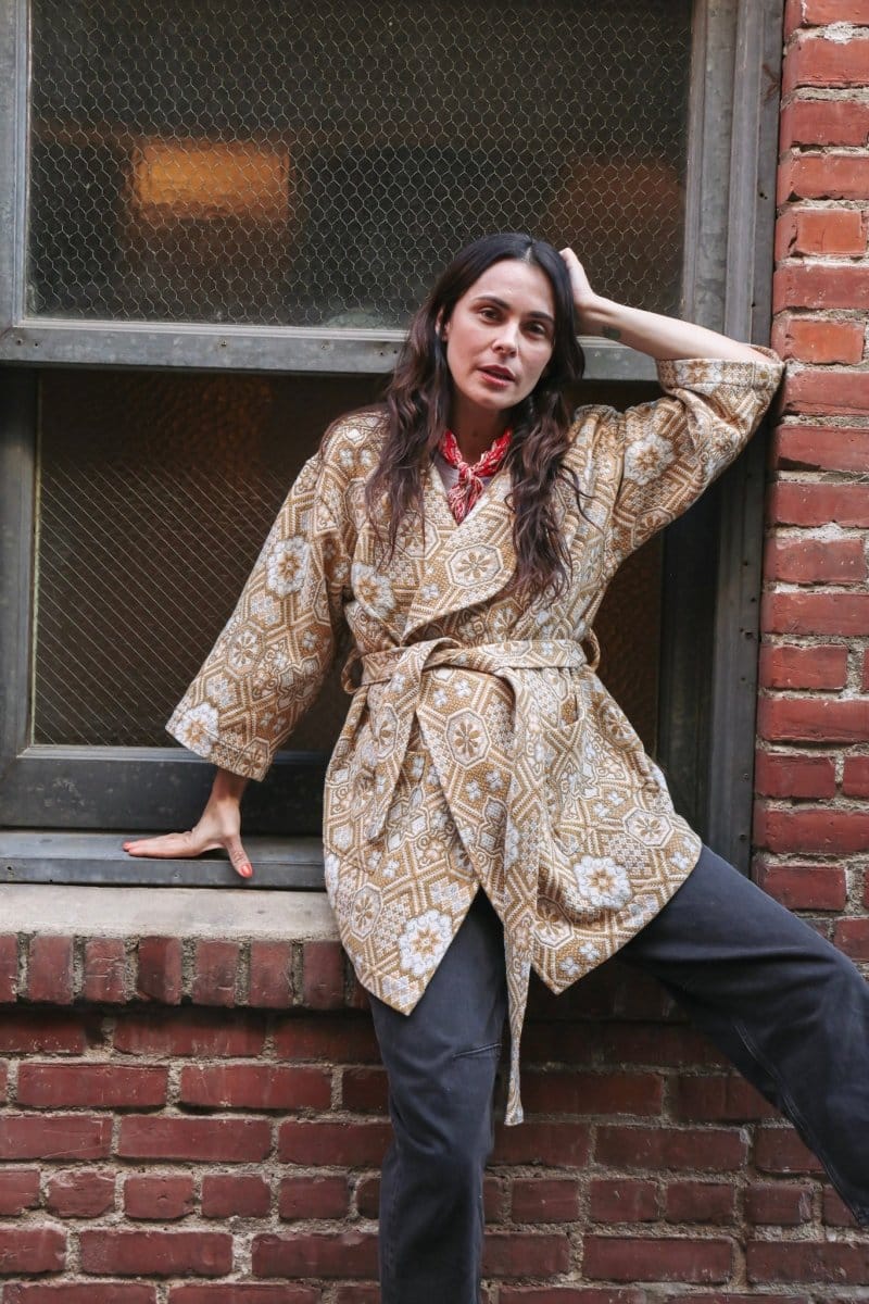 OddBird Loungewear The Mosaic Coat- MADE TO ORDER