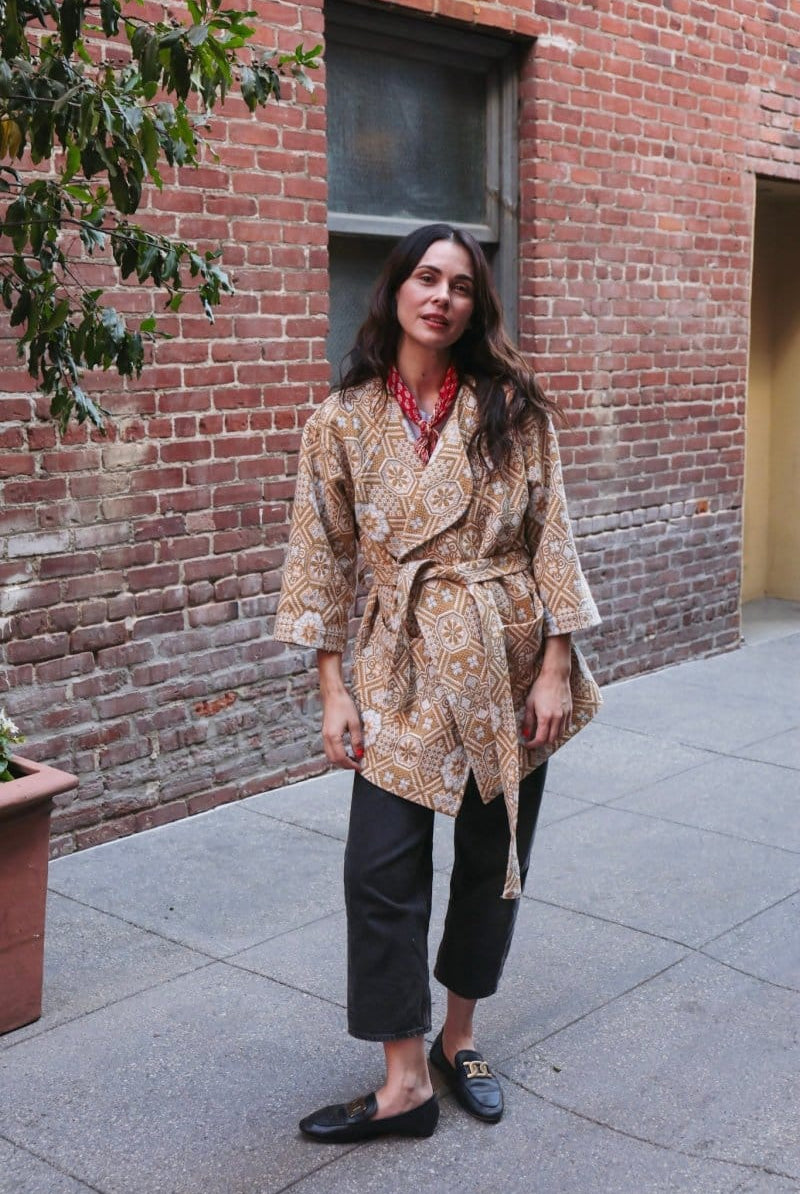 OddBird Loungewear The Mosaic Coat- MADE TO ORDER