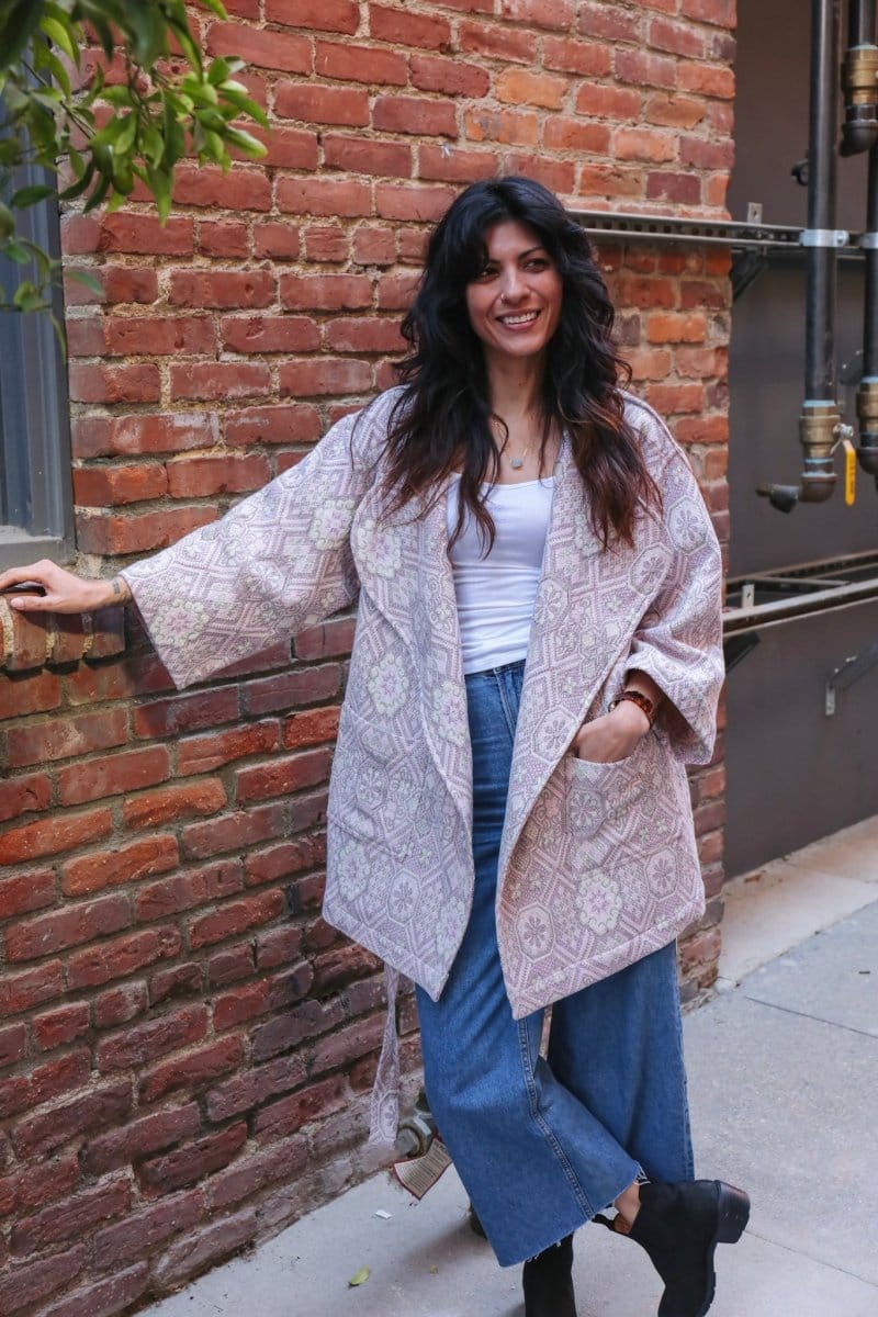 OddBird Loungewear The Mosaic Coat- MADE TO ORDER