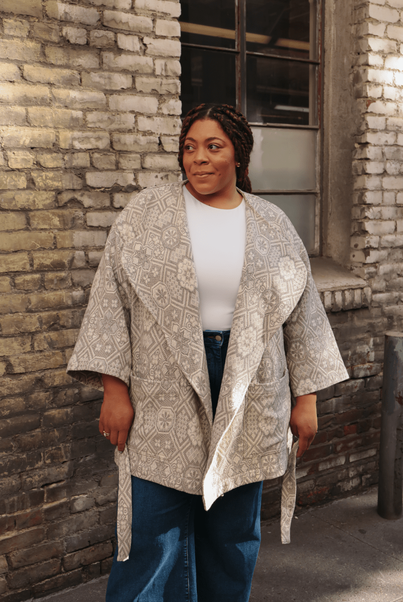 The Mosaic Coat - READY - TO - SHIP - OddBird Co.