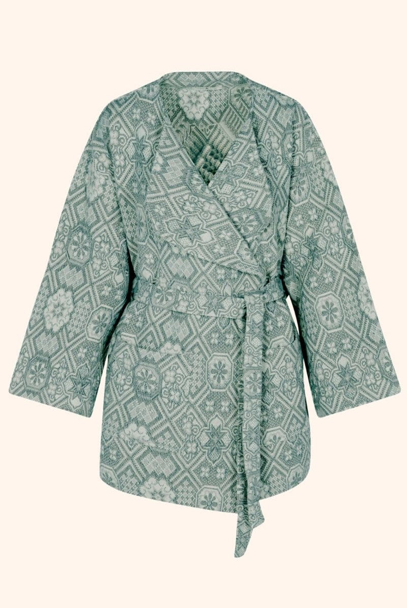 OddBird Loungewear The Mosaic Coat- READY-TO-SHIP (Copy)