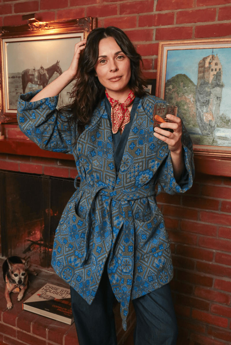 OddBird Loungewear The Mosaic Coat- MADE TO ORDER