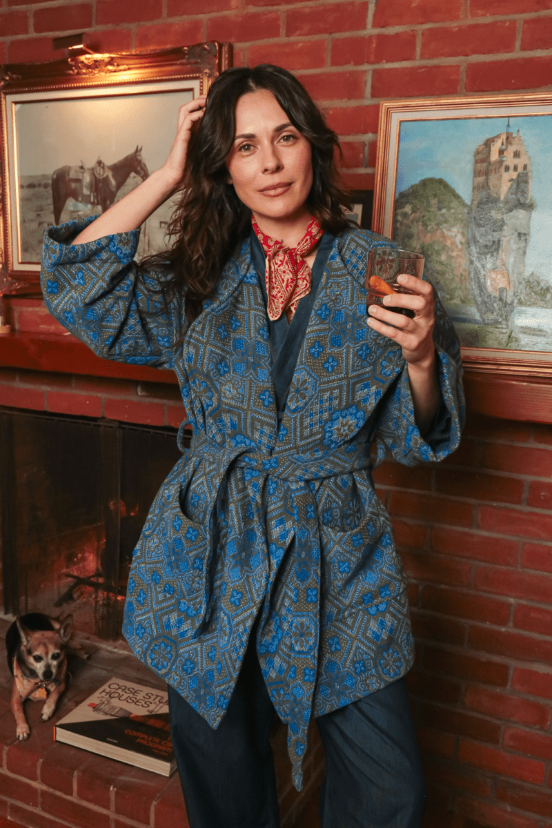 OddBird Loungewear The Mosaic Coat- MADE TO ORDER
