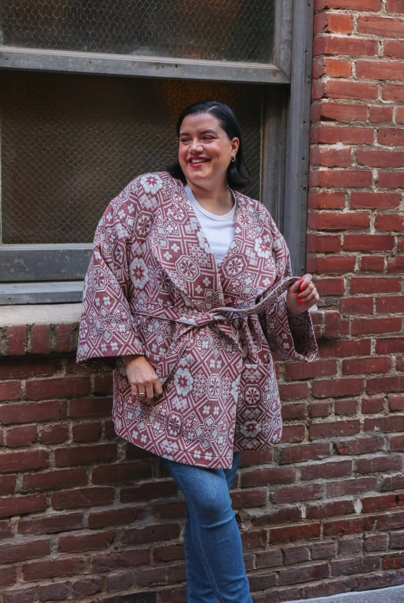 OddBird Loungewear The Mosaic Coat- MADE TO ORDER