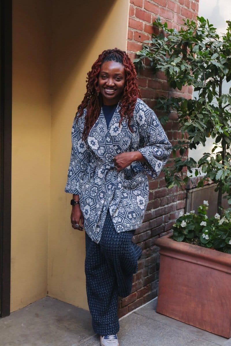 OddBird Loungewear The Mosaic Coat- MADE TO ORDER