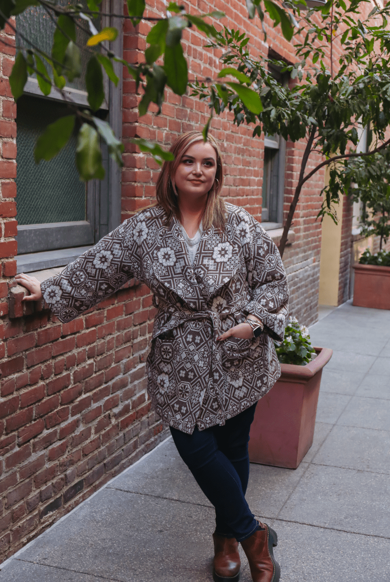OddBird Loungewear The Mosaic Coat- MADE TO ORDER